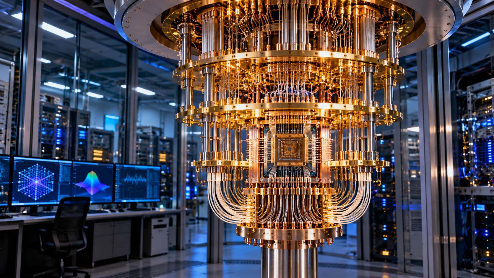 Quantum Computing at the Error-Correction Frontier concept illustration