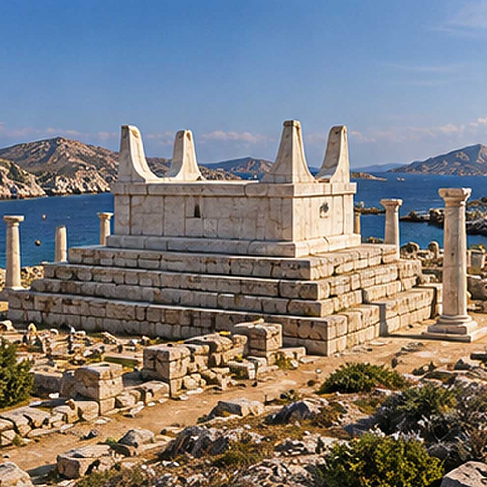 The Altar of Horns at Delos thumbnail